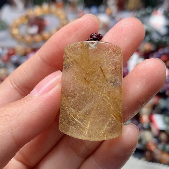 水晶吊坠(不含链)未镶嵌