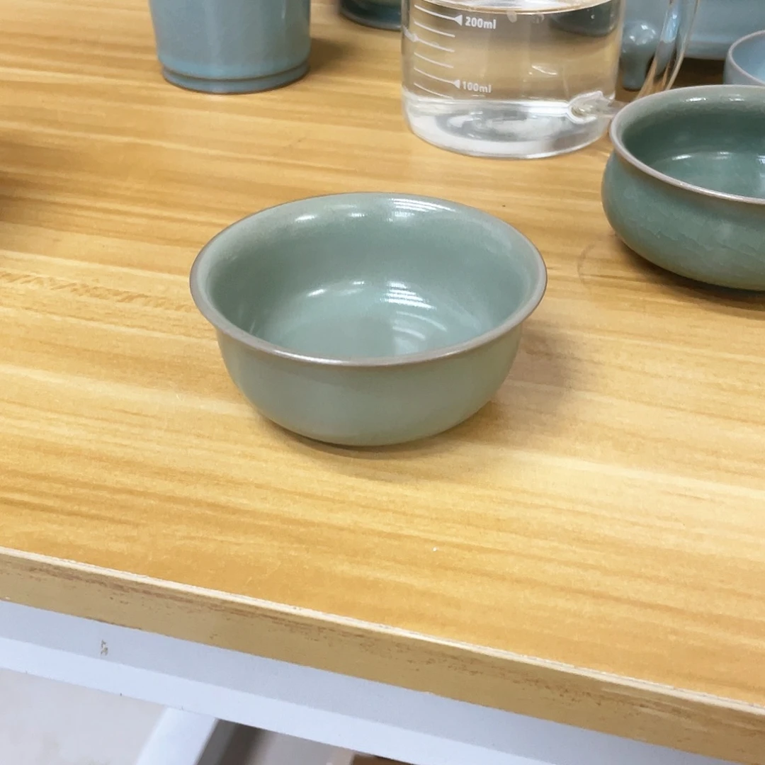 子***语杯子仿古釉乘化鸡缸杯
