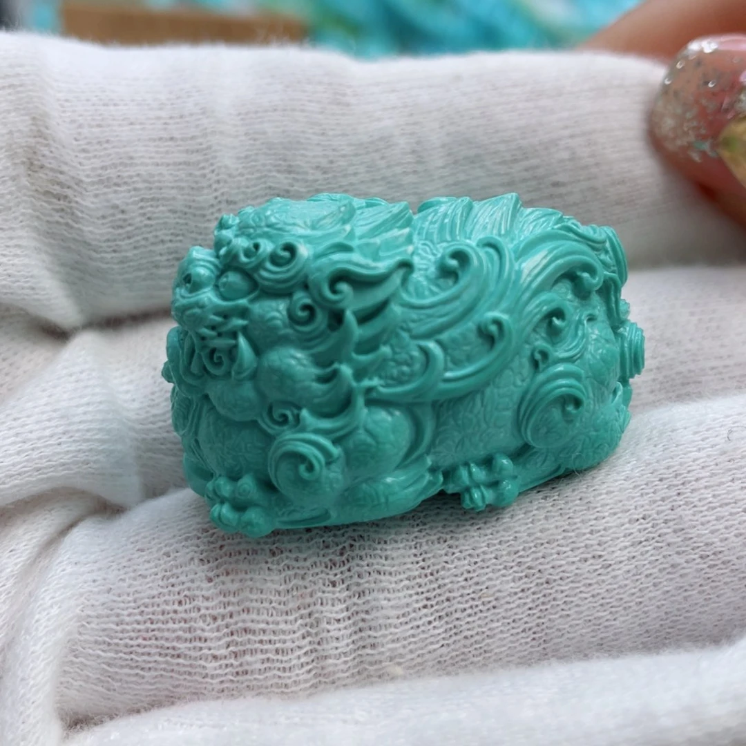 绿松石珠宝奇石未镶嵌