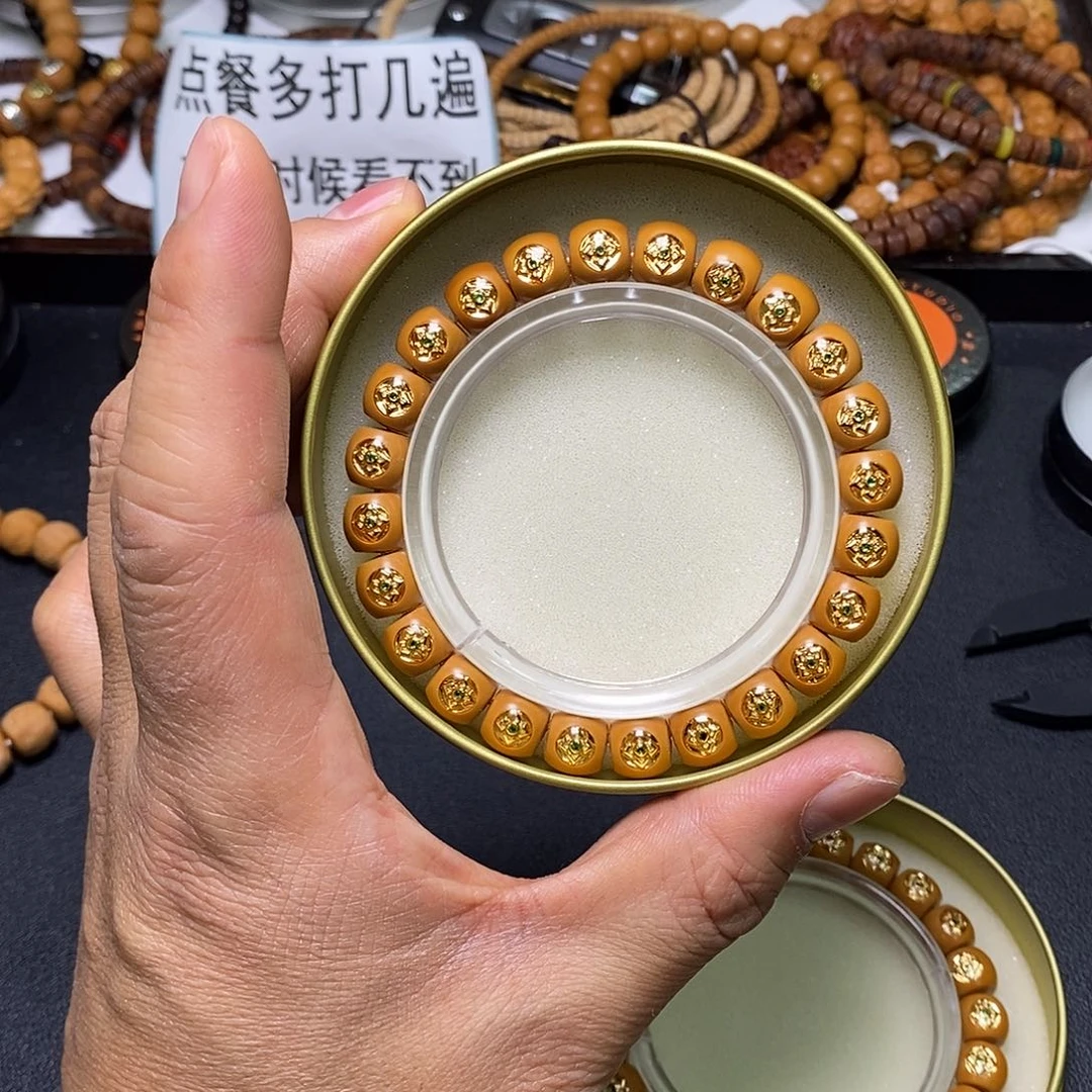 猴头核桃手串全品9-10直切满标21号