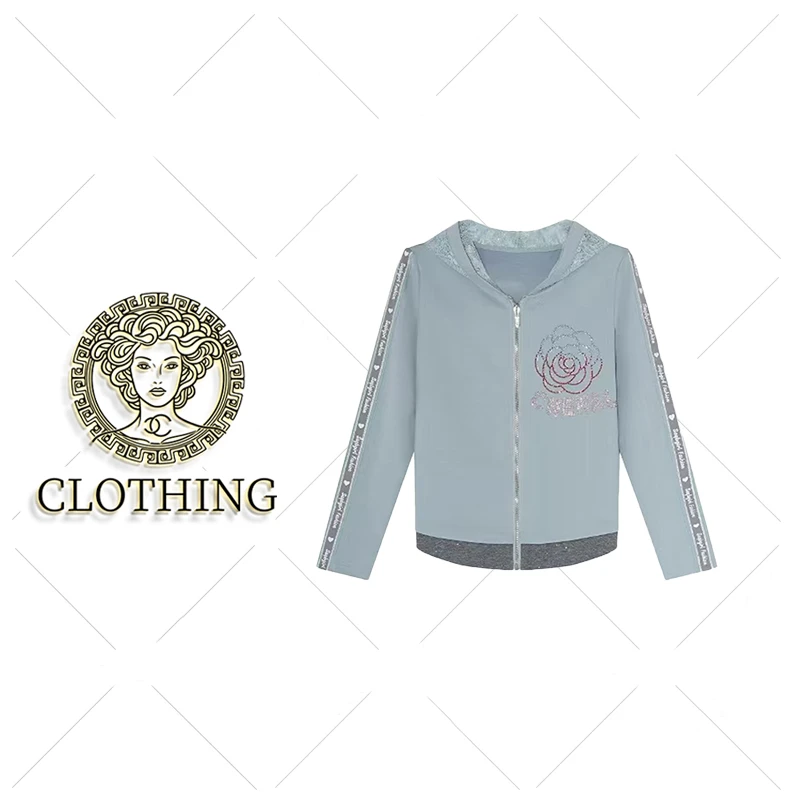 【CLOTHING/原创设计】B79555-1新款洋气百搭休闲上衣