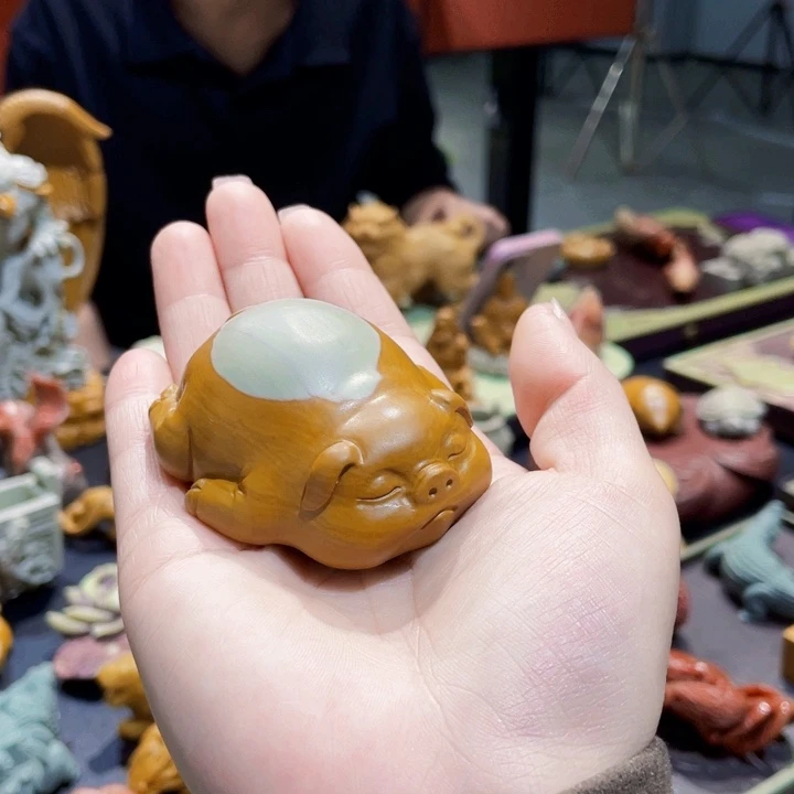 可爱小金猪精品手工