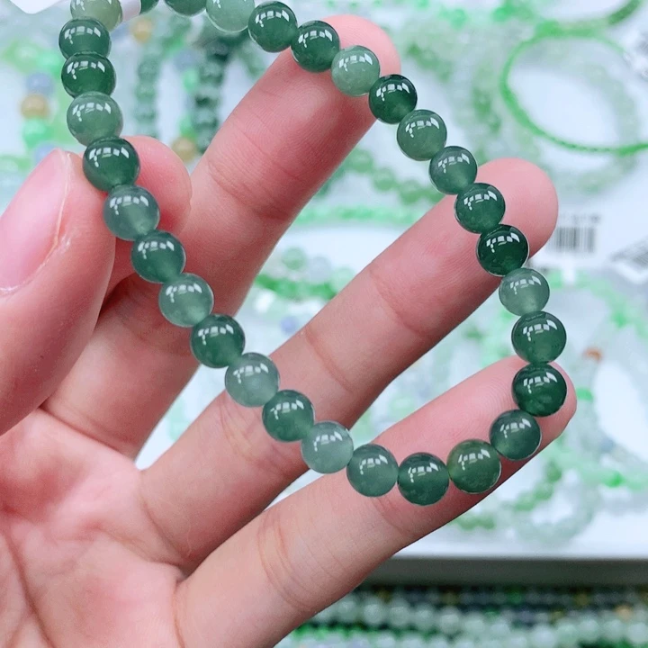未镶嵌手链翡翠翡翠