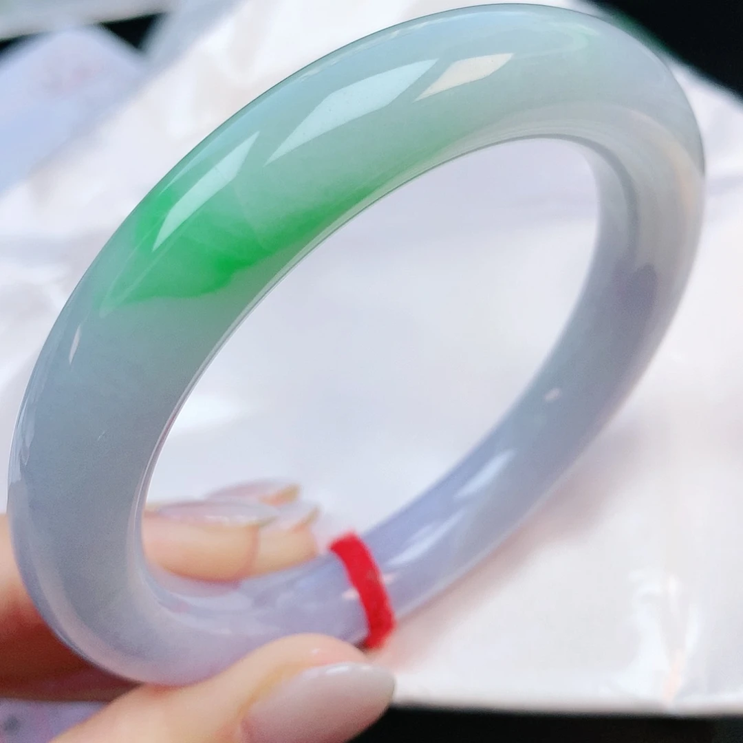 未镶嵌手镯翡翠57圆条882887