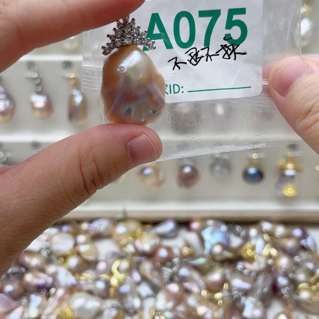 淡水珍珠未镶嵌颈饰
