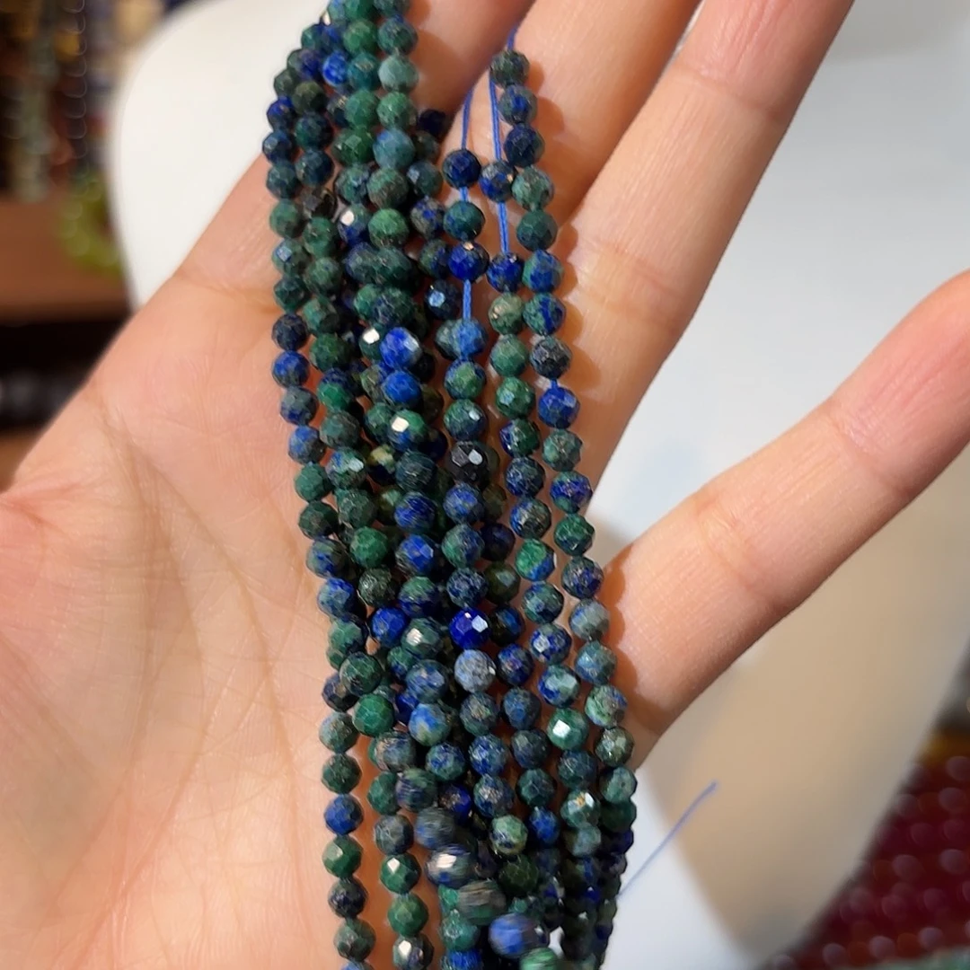 玛瑙/玉髓未镶嵌珠宝半成品凤凰青金卡4一条