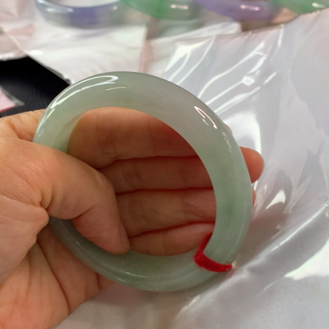 翡翠未镶嵌手镯翡翠手镯58