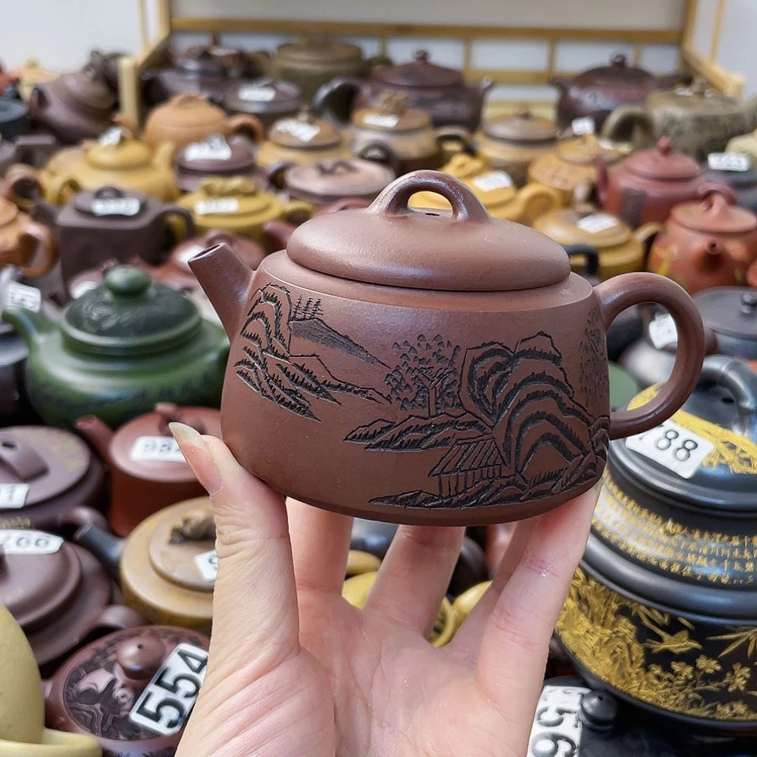 茶壶紫砂紫砂微瑕