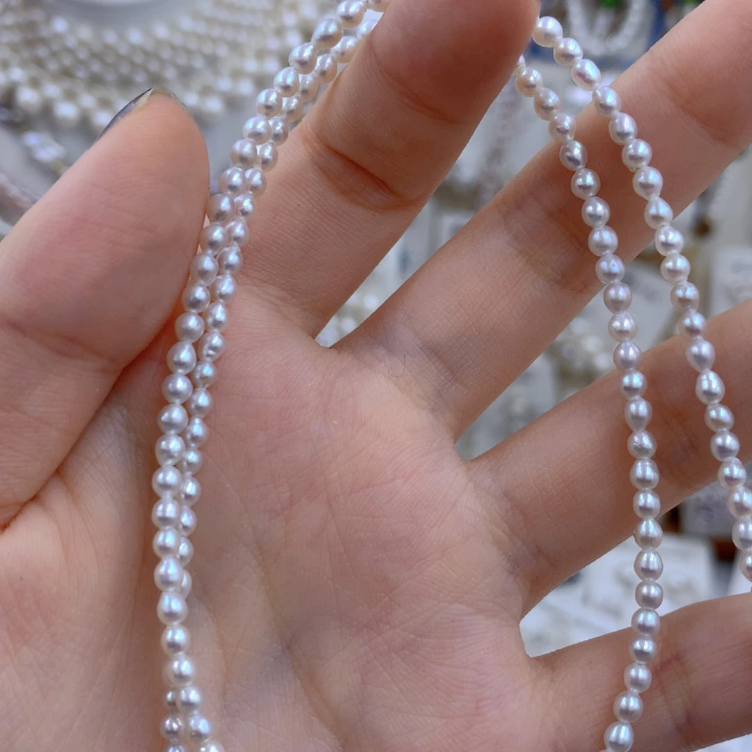 颈饰银S925镶嵌淡水珍珠爱***羊