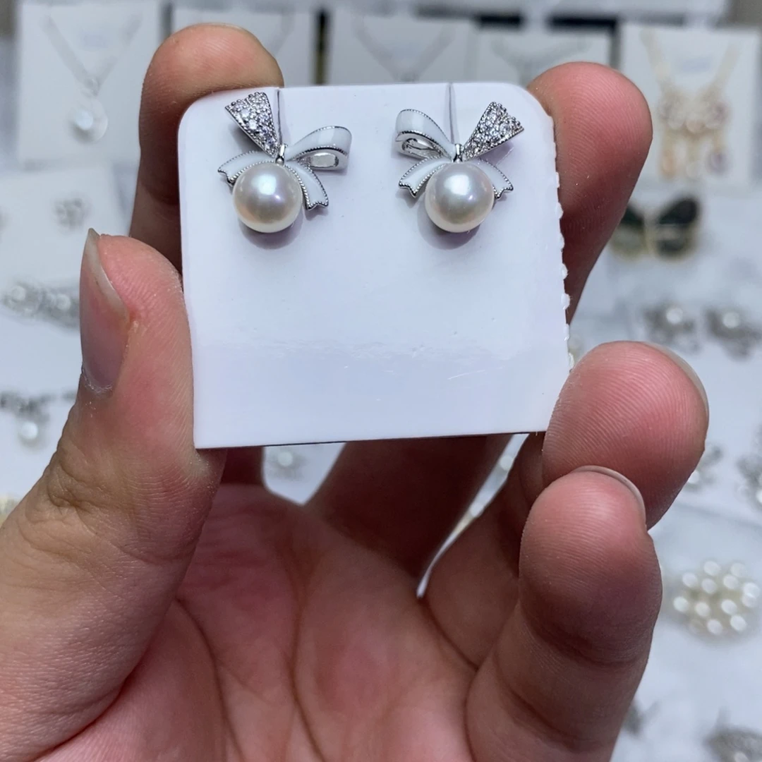 耳饰未镶嵌淡水珍珠