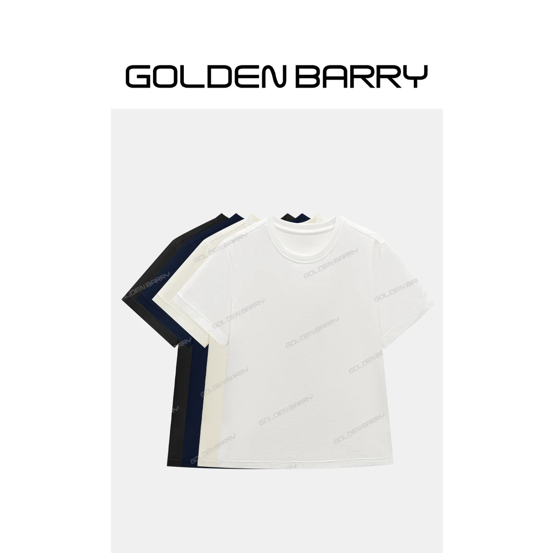 GOLDENBARRY|201965爱心刺绣短袖T恤