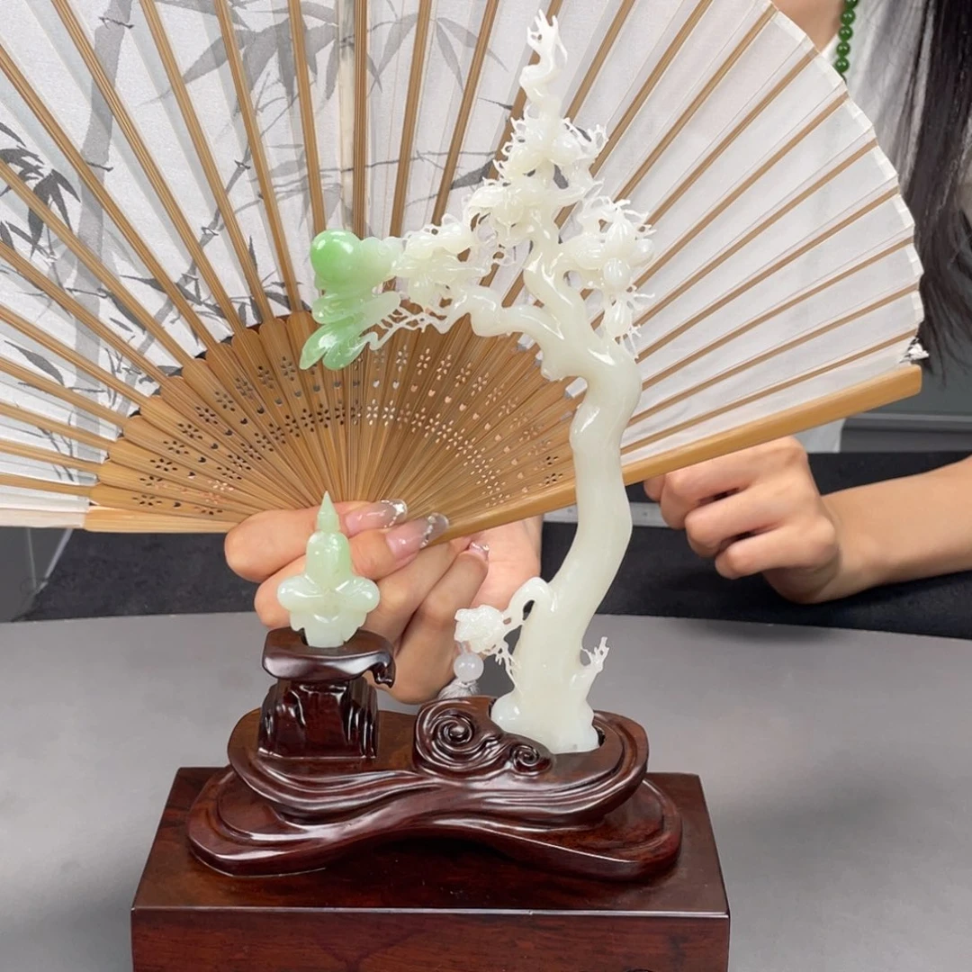 和田玉未镶嵌摆件
