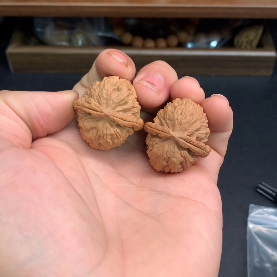 把件文玩核桃31白狮子