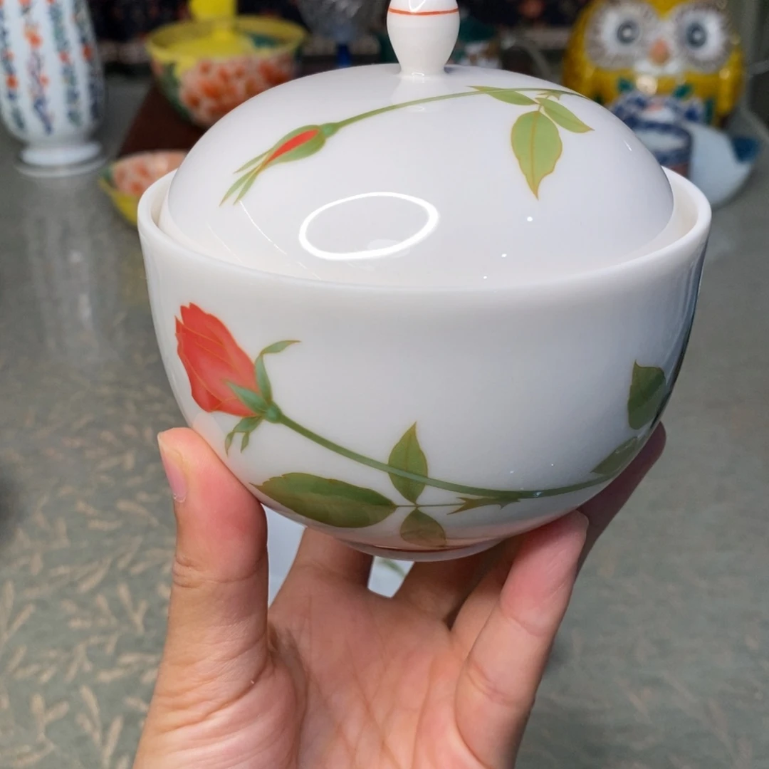 碟炖盅10 厘米 小杨瓷器陶瓷陶瓷