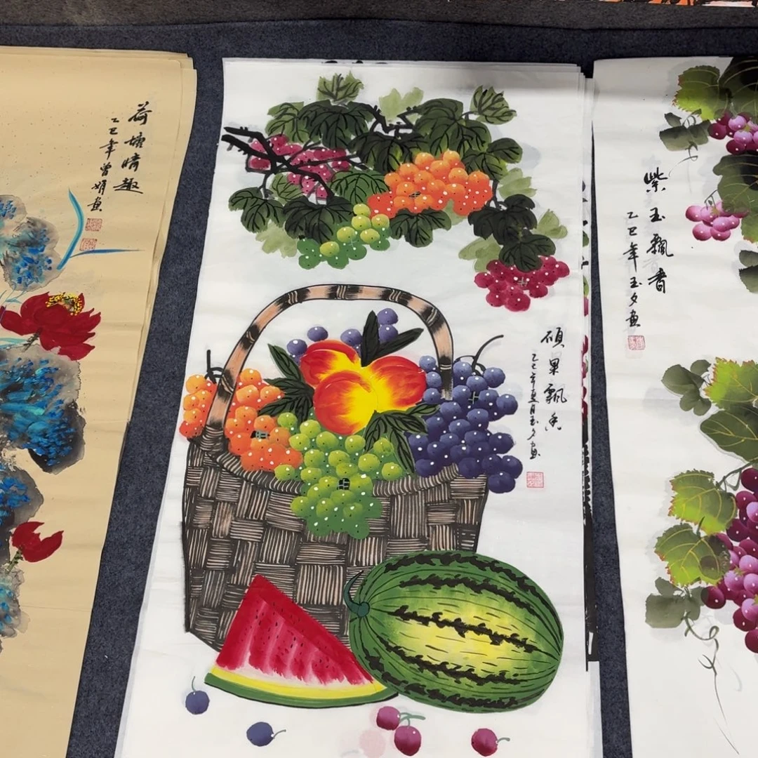 国画100×50画画画画画