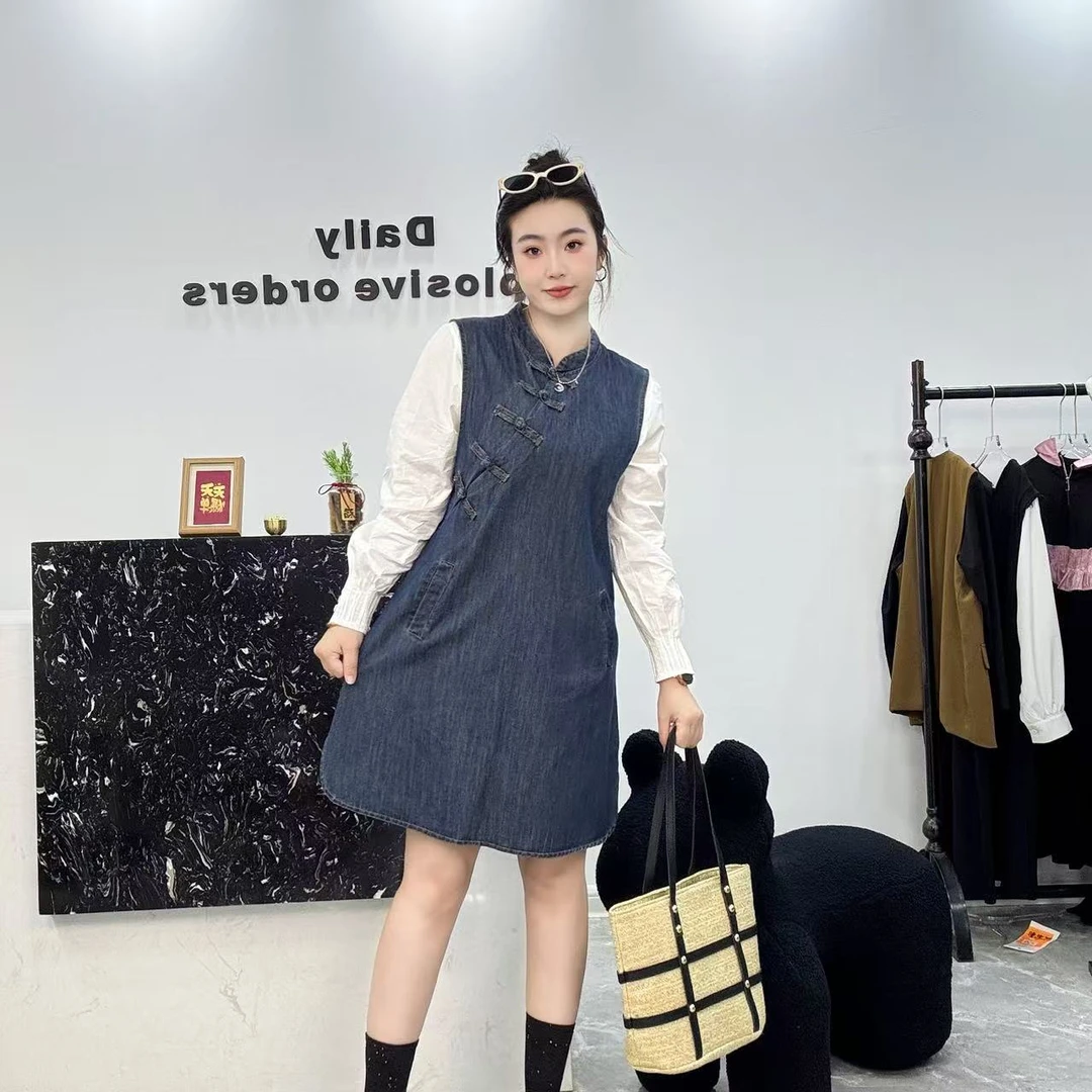 【MoLi】时尚减龄休闲显瘦气质牛仔套装