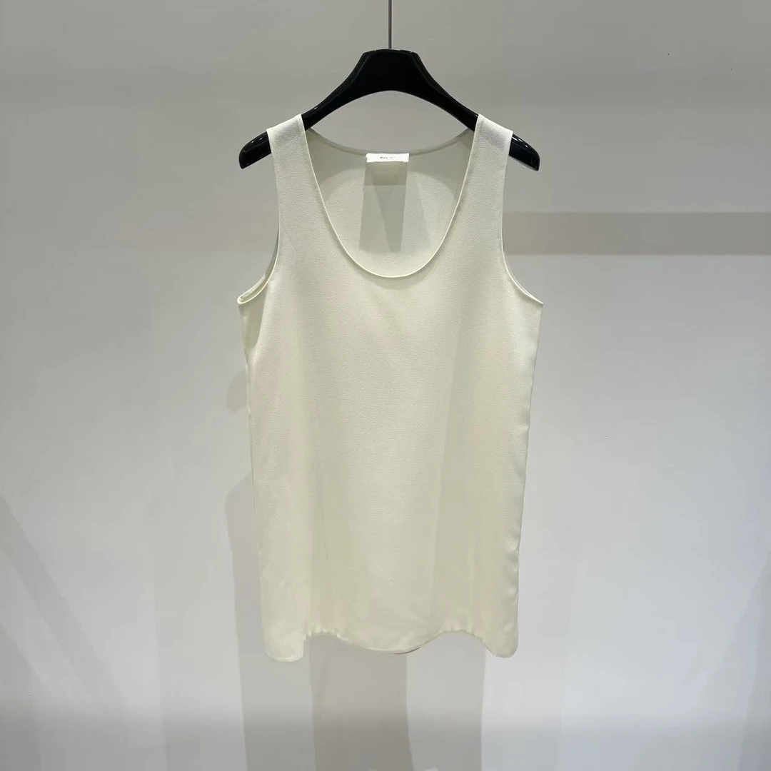 THE醋酸简约背心 65