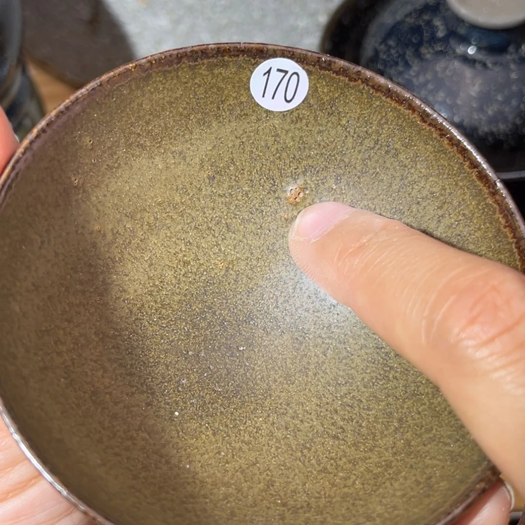 茶盏义兴龙窑坚持真柴烧微瑕