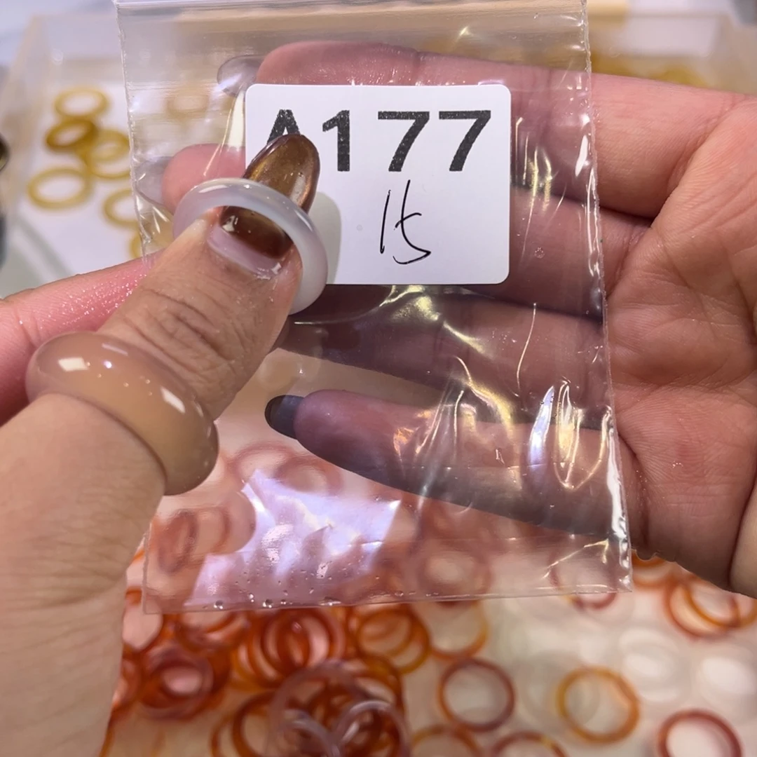 玛瑙/玉髓未镶嵌戒指177