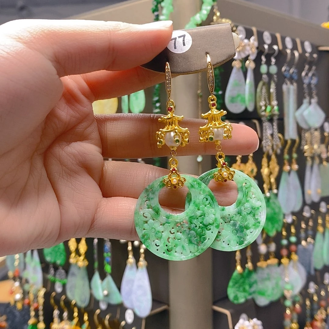颈饰未镶嵌翡翠翡翠