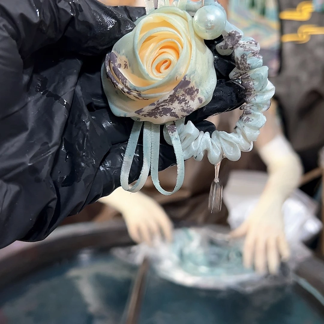 320玫瑰发圈冰心玉壶