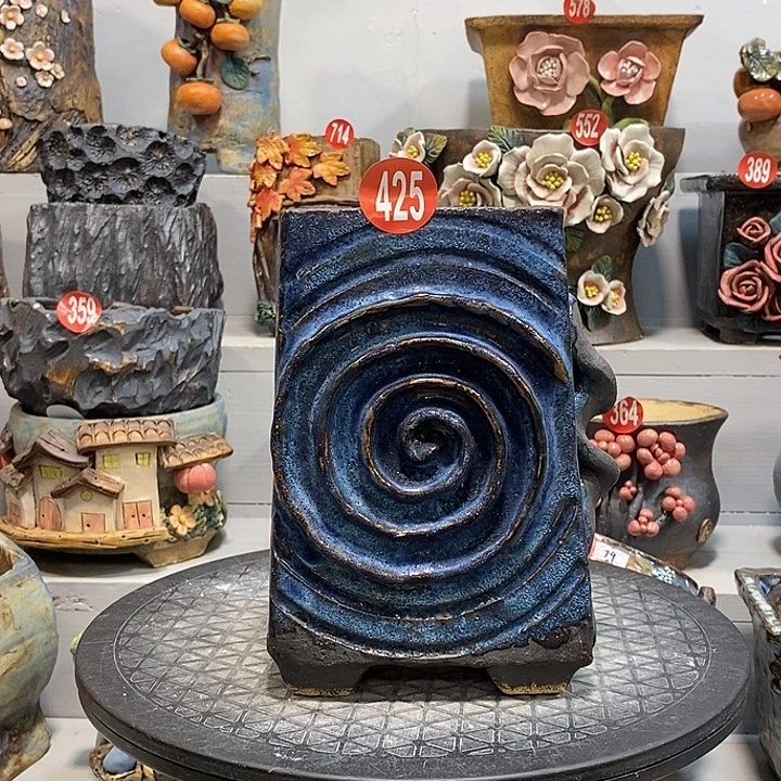 微瑕425 号陶然花器手工花盆