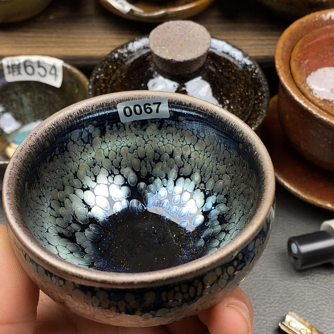 茶盏微瑕建盏主人杯子
