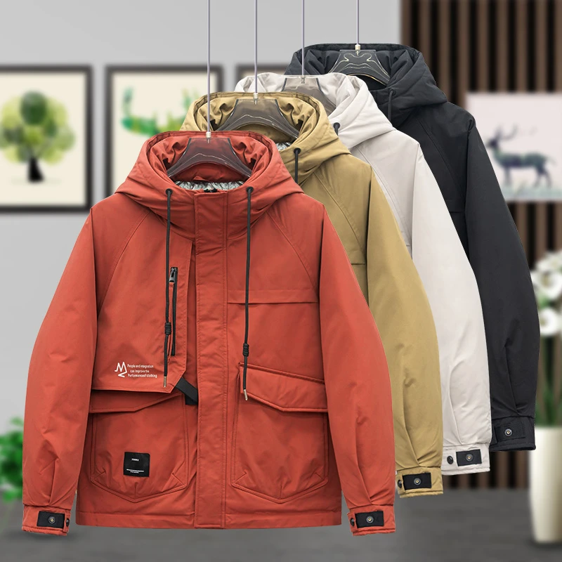 951-8838 冬季滑雪保暖锁温男士百搭时尚休闲潮流帅气短款棉外套