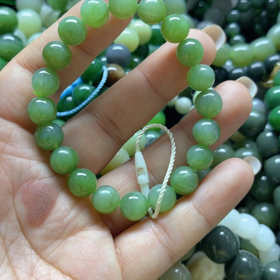 和田玉手链未镶嵌