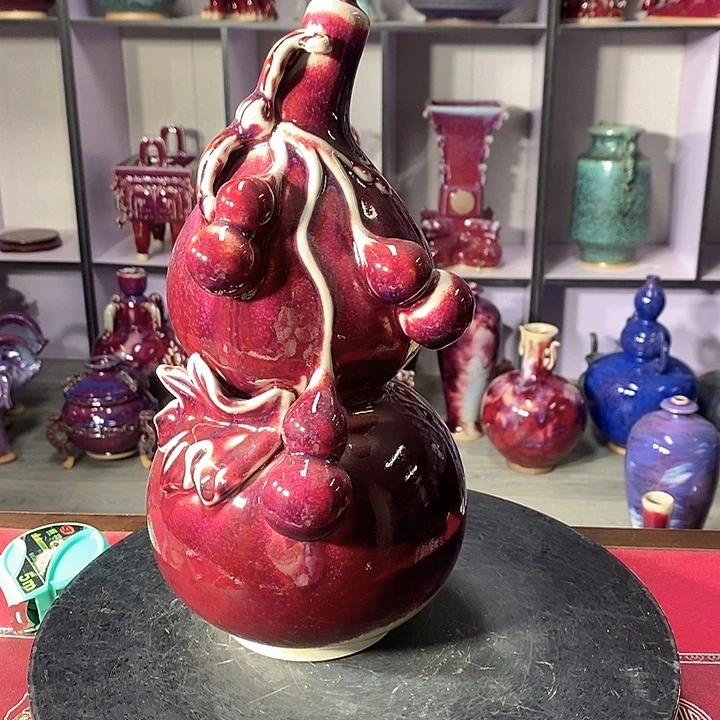 瓷片中国神垕精品钧瓷