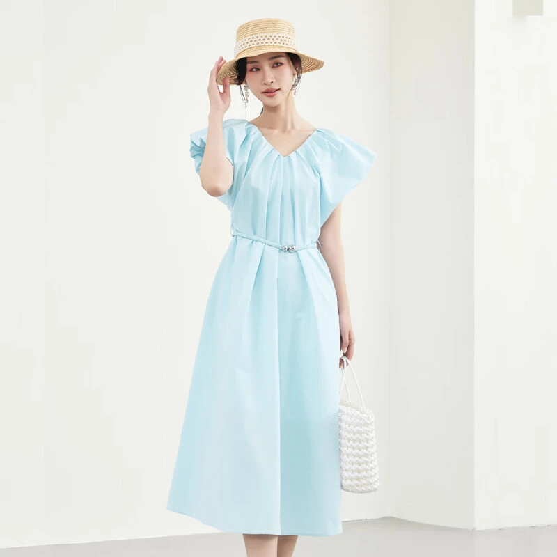 【柠檬专属】佳人苑连衣裙女夏季新款J429075