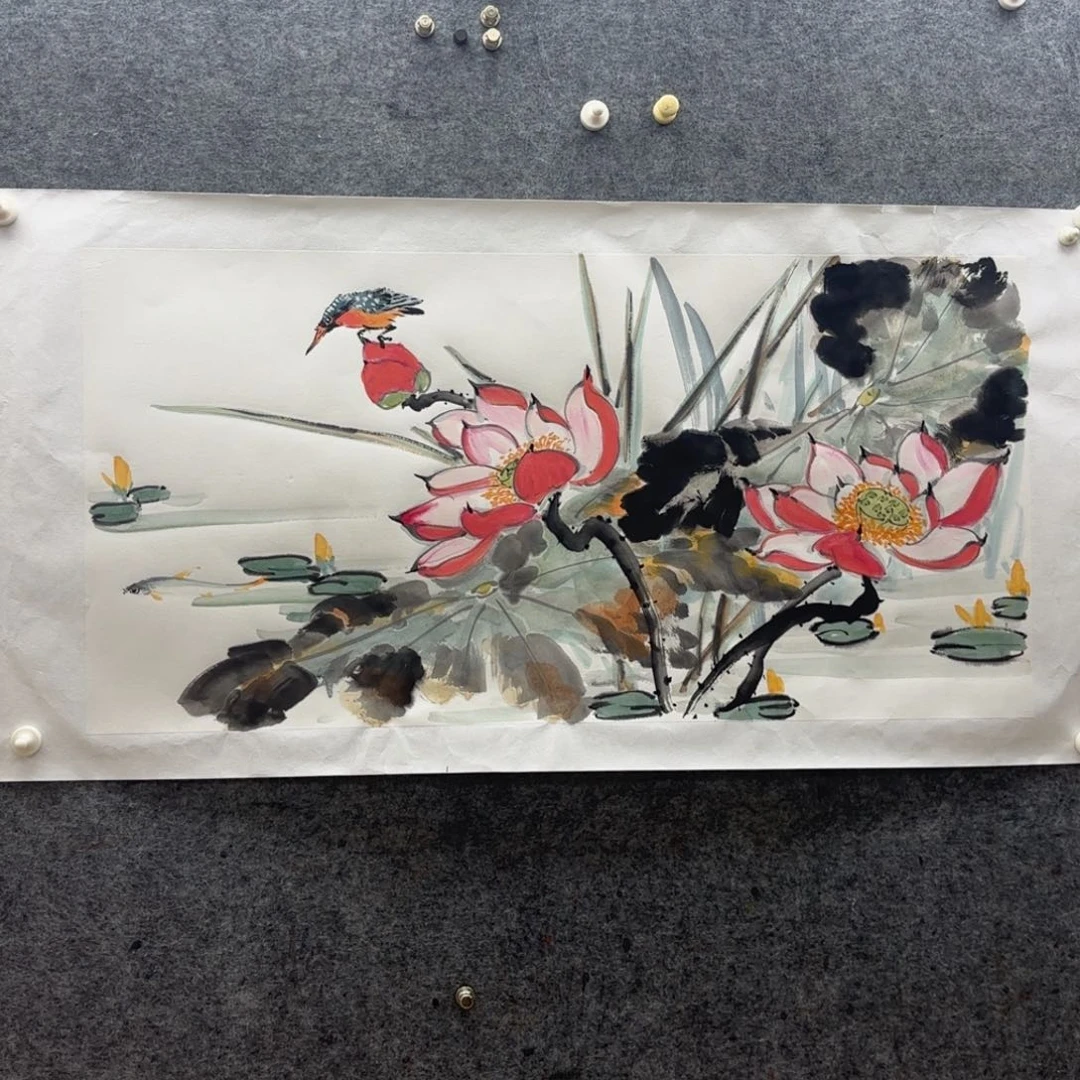 国画盛祥昆手绘作品图