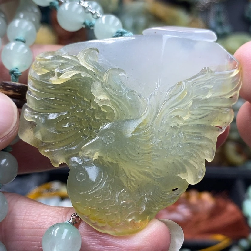 【闪购商品】未镶嵌蛇纹石玉吊坠