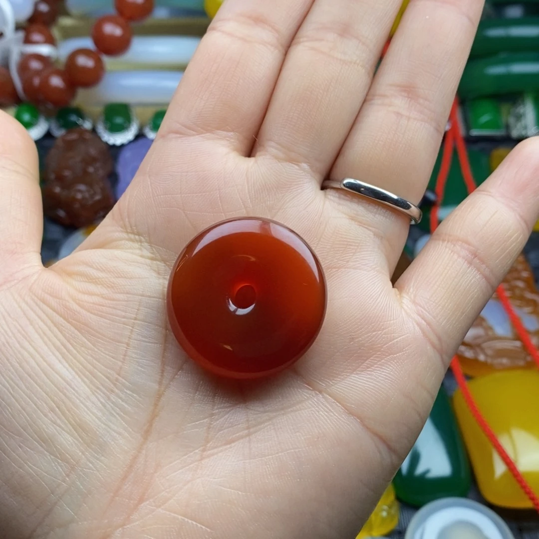 玛瑙/玉髓颈饰未镶嵌s****李