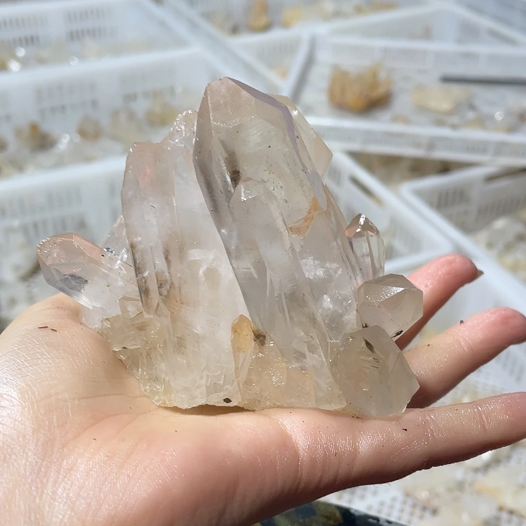 荒****珠宝半成品水晶银S925镶嵌