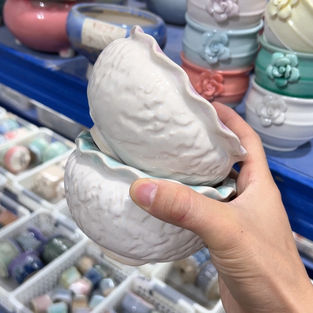 陶瓷多肉小花盆@@2117