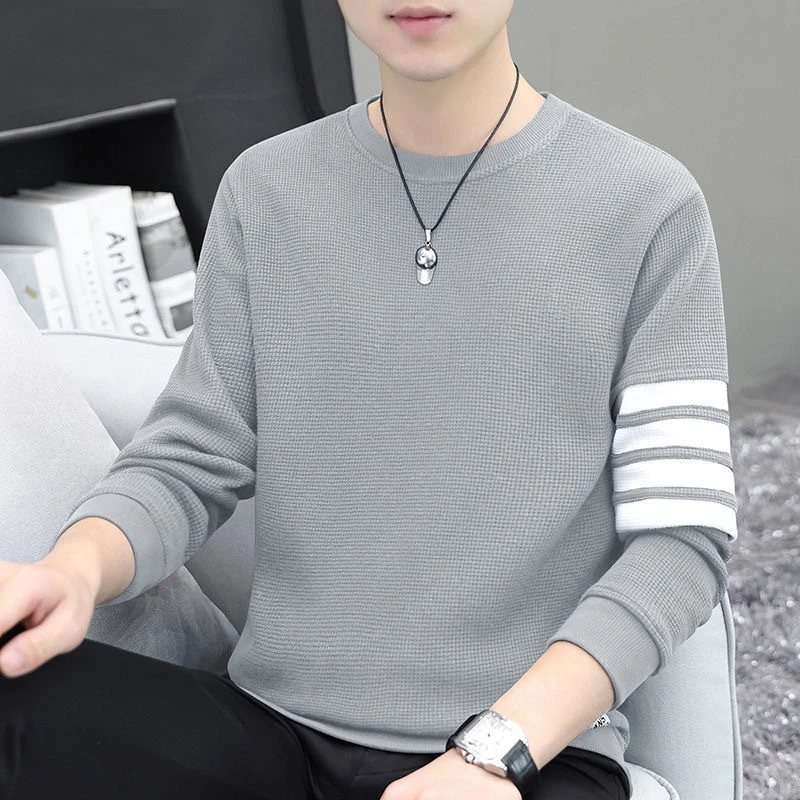 卫衣长袖秋季上衣时尚冰丝卫衣运动圆领潮流薄款秋装