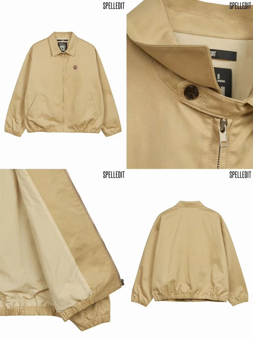 Sp25ss 正品无退换 复古飞行员夹克 翻领休闲外套