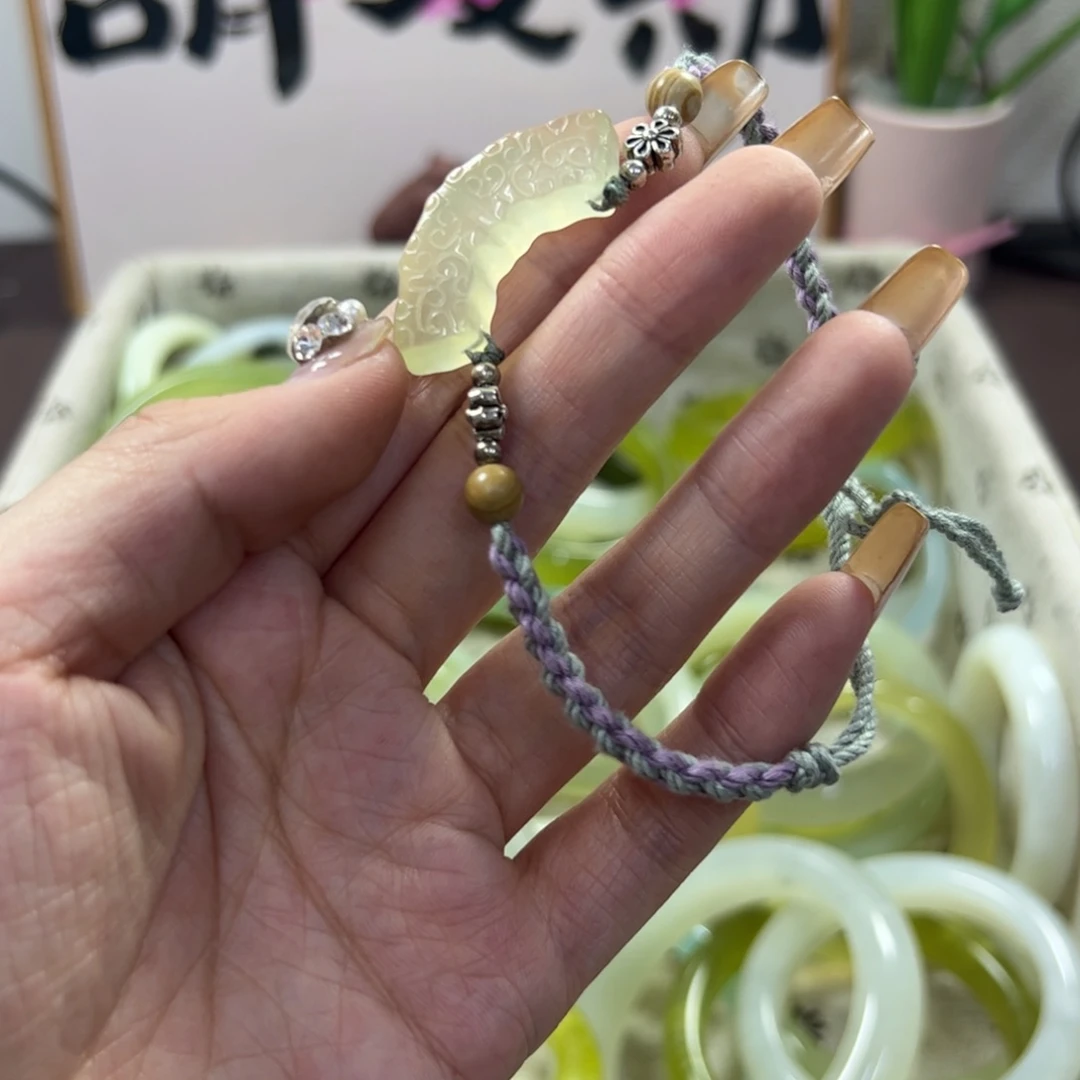 蛇纹石玉手镯未镶嵌72