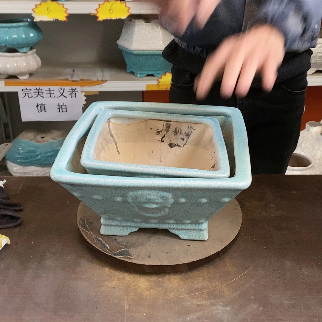 瑕疵花盆里装满鲜花