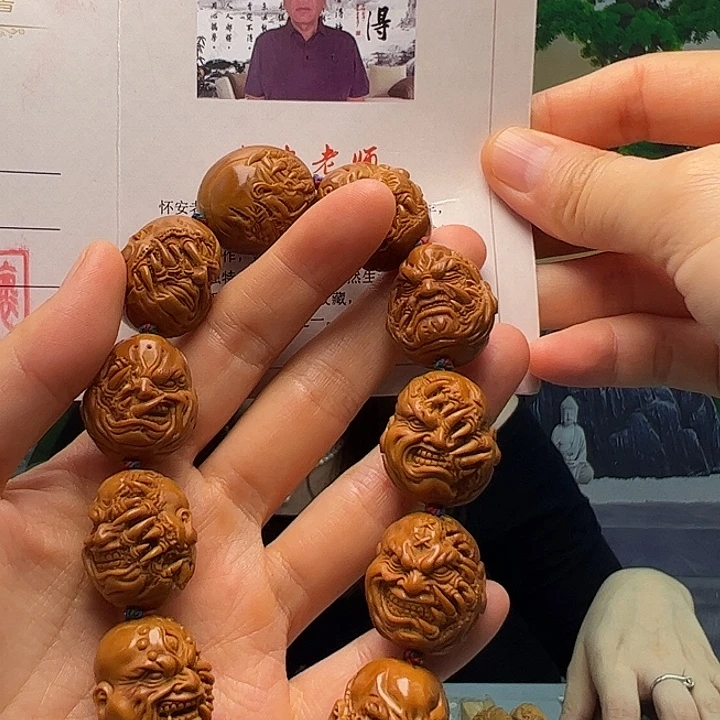 健***位手串/手链橄榄核橄榄核
