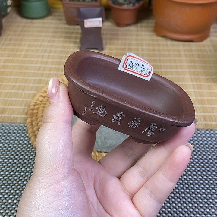 宜兴紫砂精品花盆