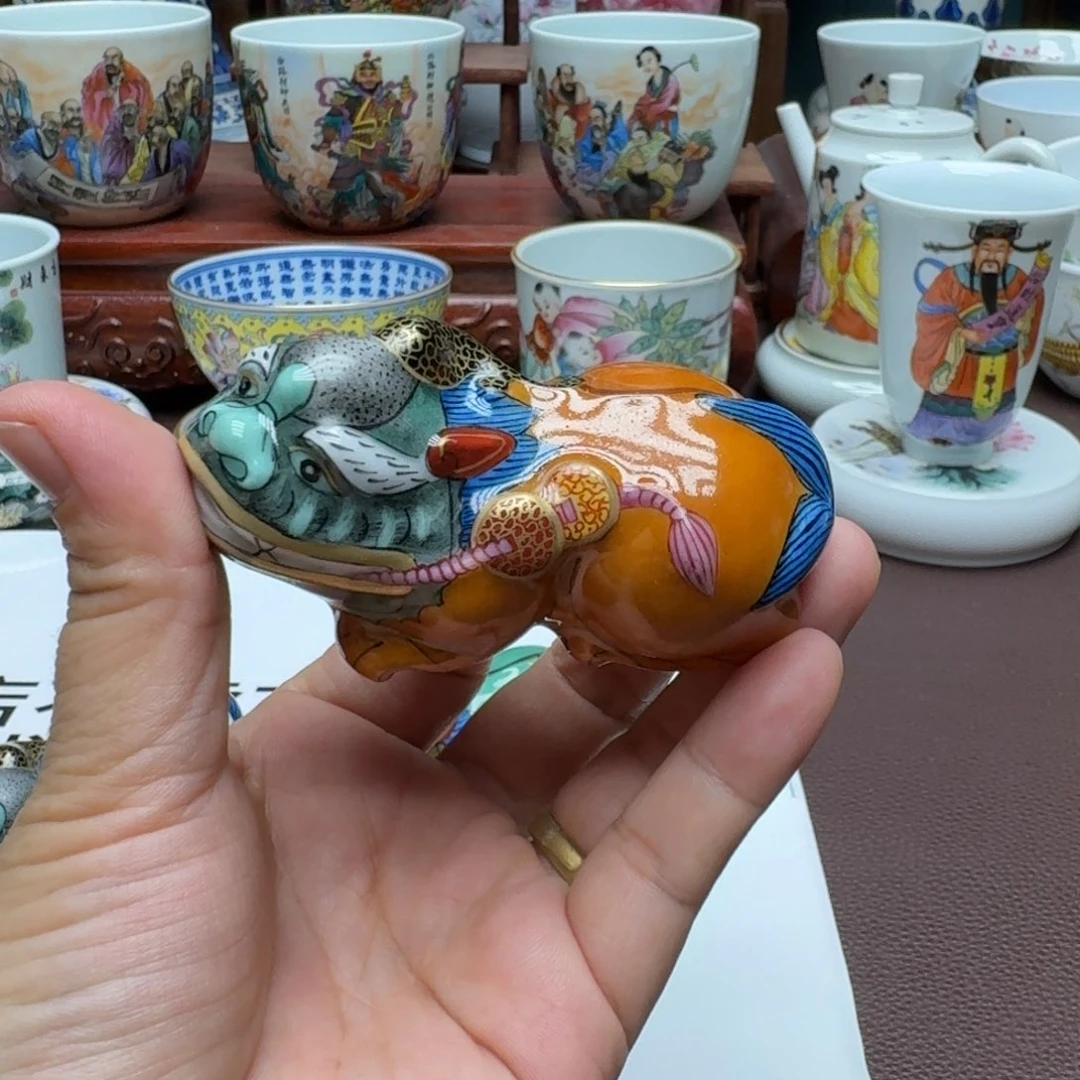 我***王景德镇手工手绘展示