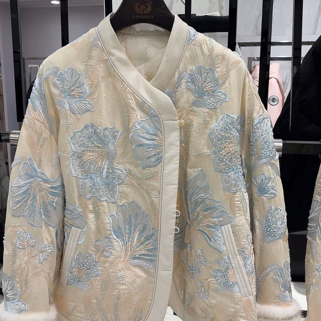 凯撒世家新中式鹅绒服