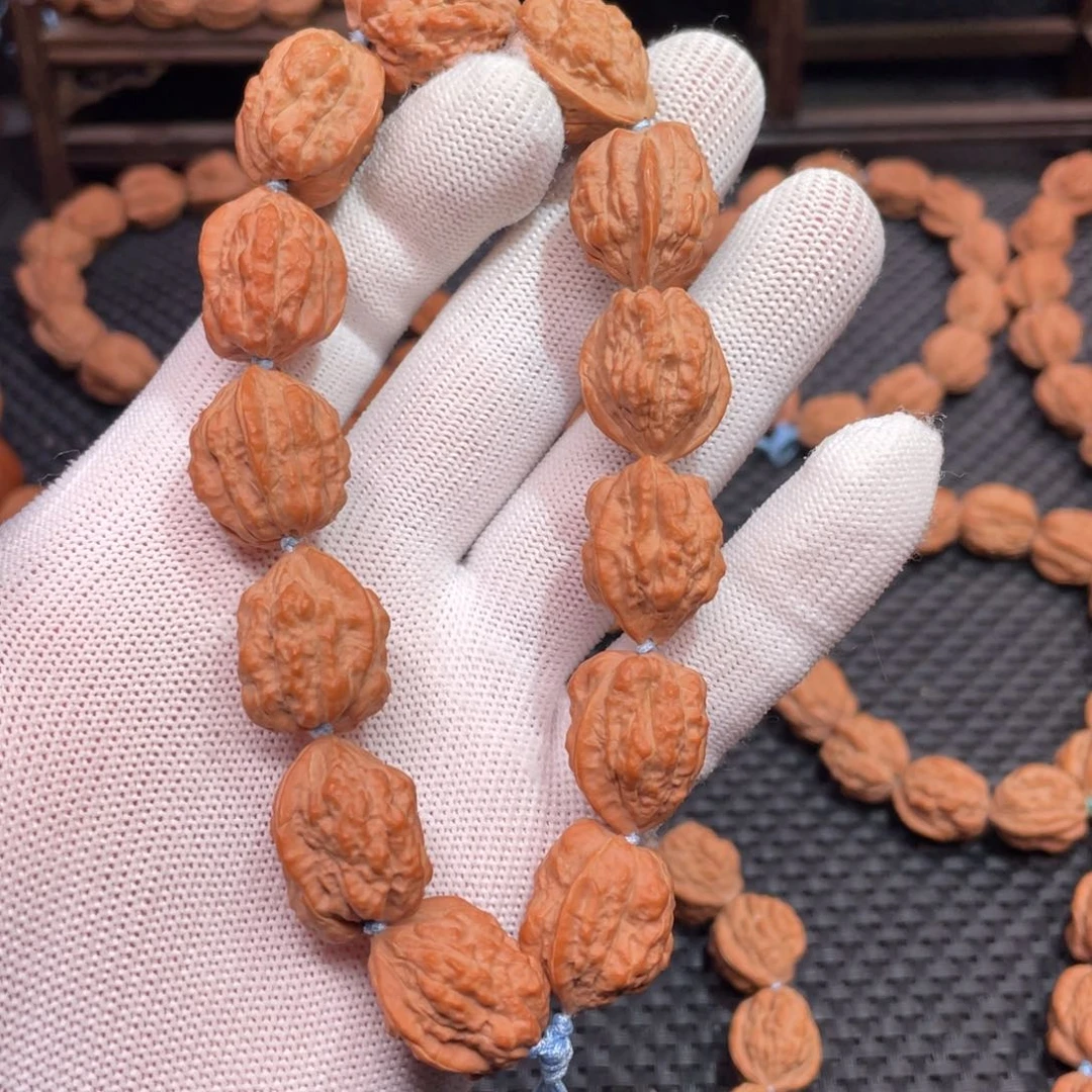 文玩核桃手串｛****｝ 原生态 嵩山老树蛤蟆头