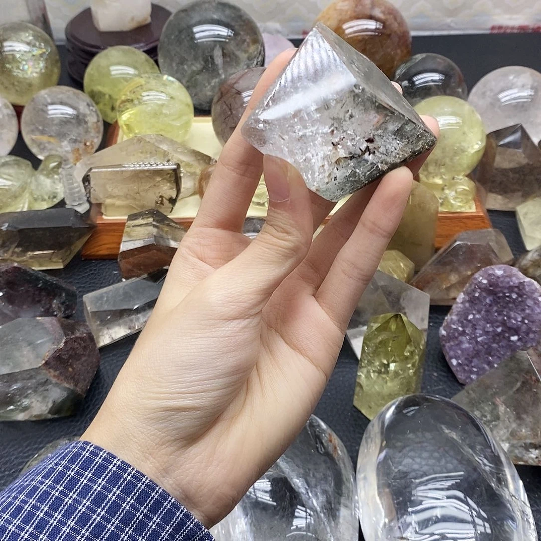 水晶珠宝半成品未镶嵌191水晶石
