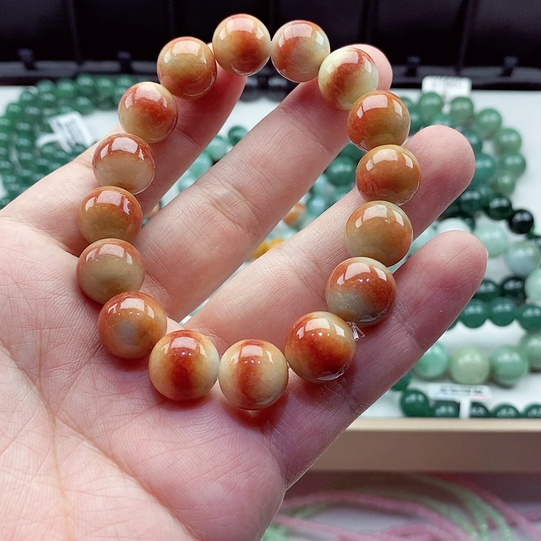 翡翠未镶嵌毛衣链