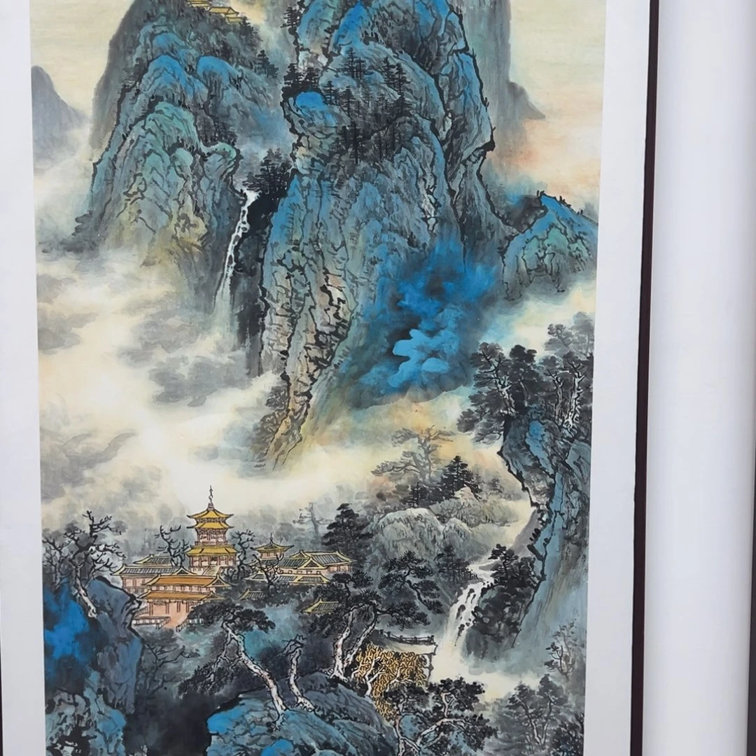 幸***满国画绘画作品多次参加全国