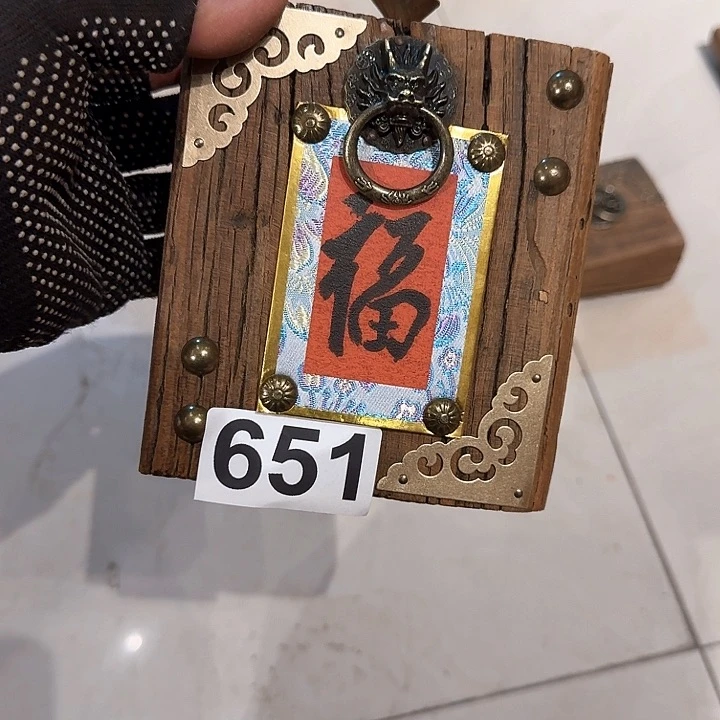 ?****老榆木丙烯颜料画
