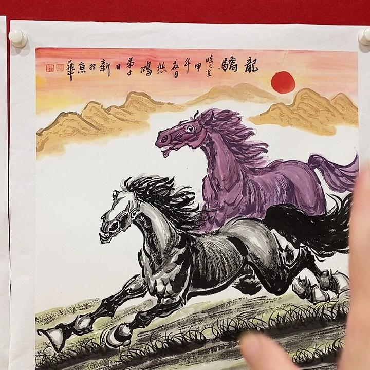 日新画作欣赏作品